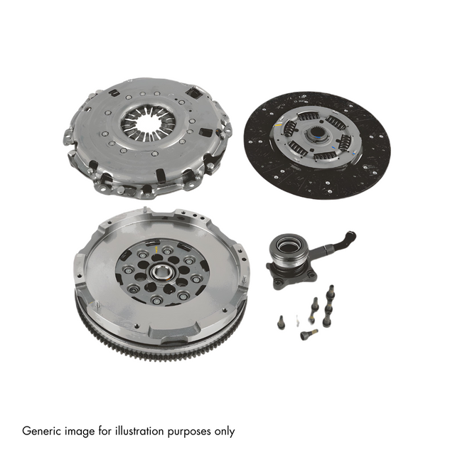 Sachs 2290601147 Clutch & Flywheel Kit Inc Slave Cylinder DMF Ford Transit