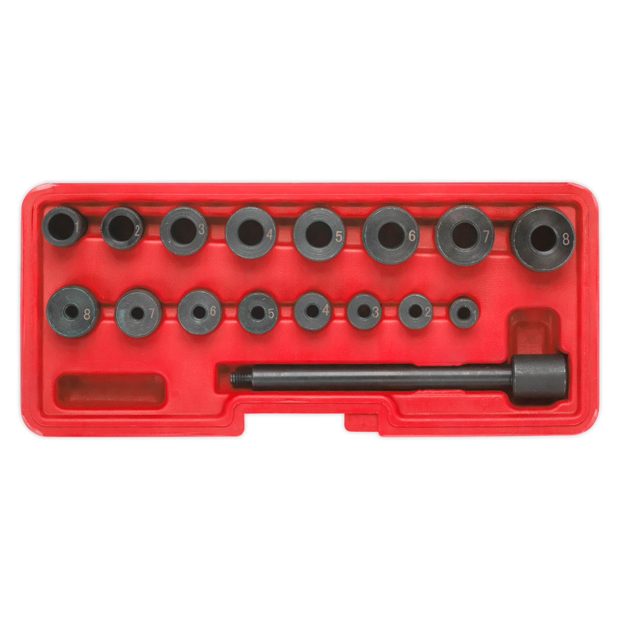 SEALEY Universal Clutch Aligning Tool Set 17pc