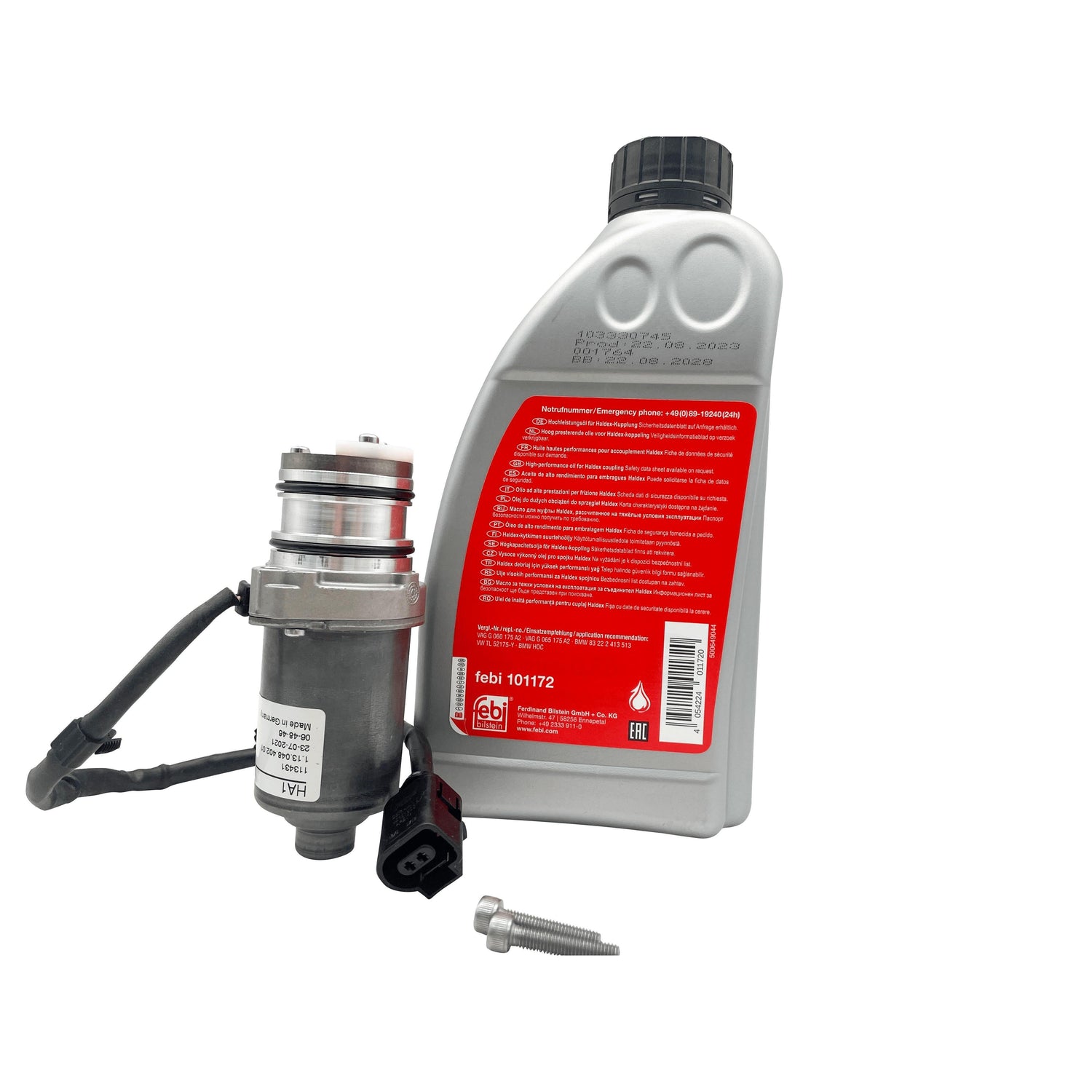 Audi Haldex Pump Gen 4 Rear Differential With Haldex Oil 0AY598549A / DS119866 Eco Torque