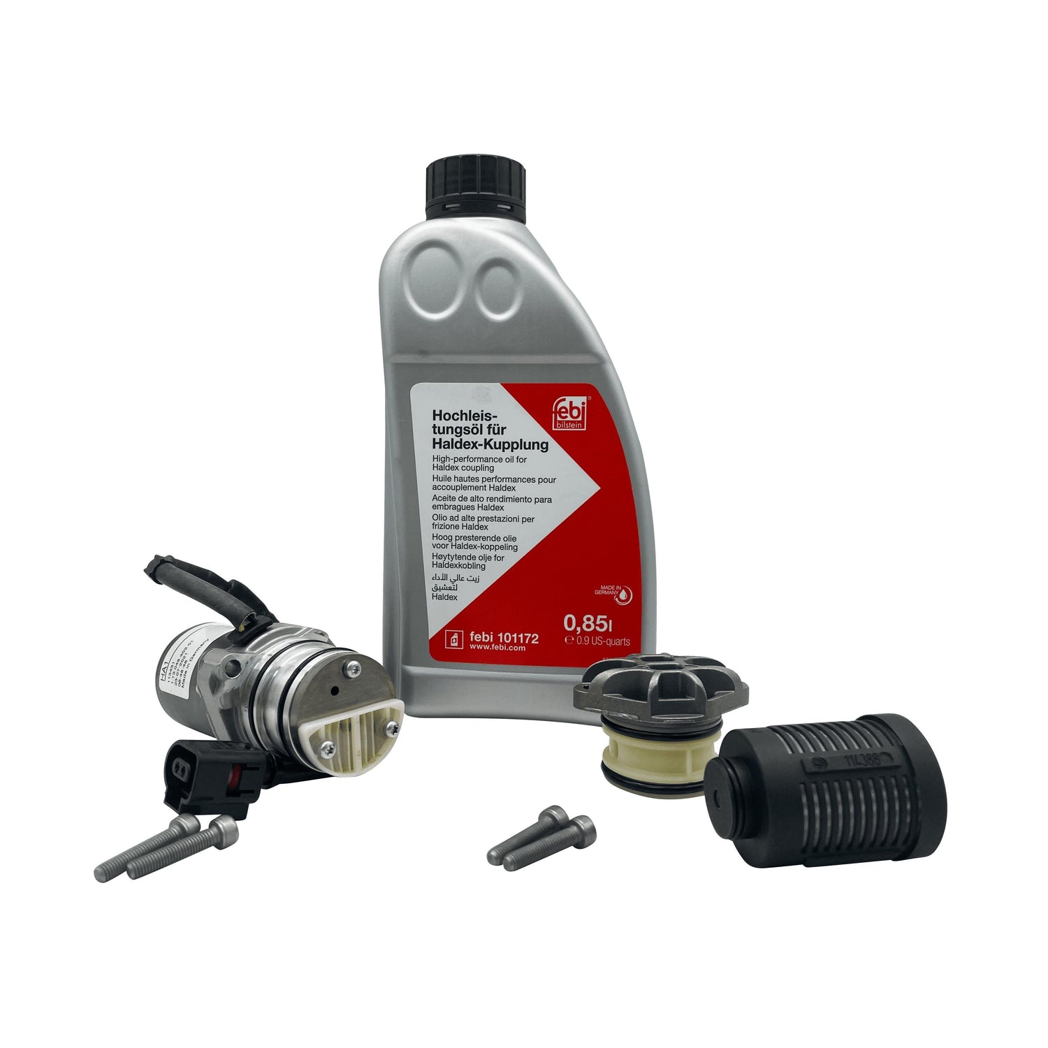 Audi Quattro Haldex Pump Gen 4 With Haldex Oil and Filter Kit 0AY598549A / DS119866 Eco Torque