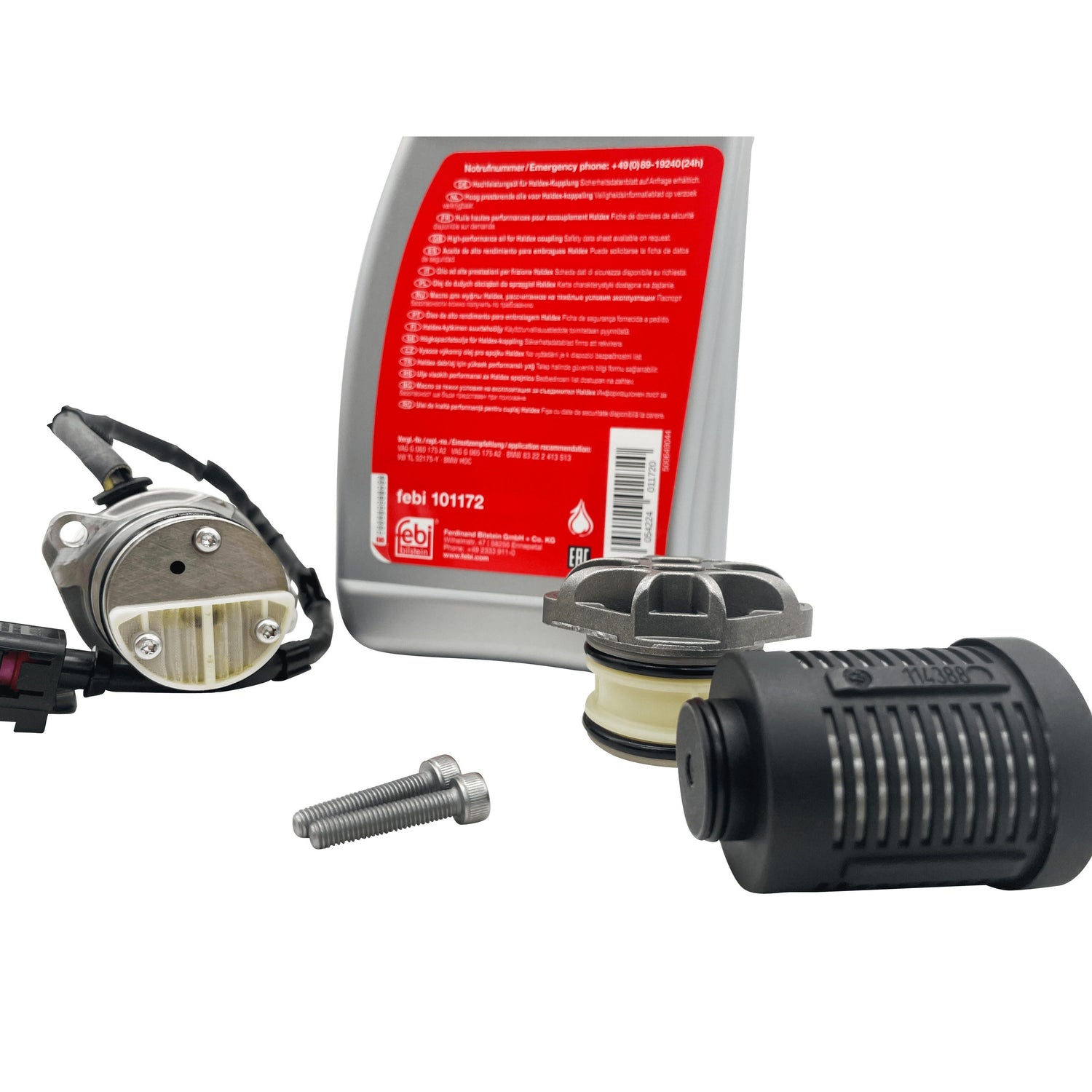 Audi Quattro Haldex Pump Gen 4 With Haldex Oil and Filter Kit 0AY598549A / DS119866 Eco Torque