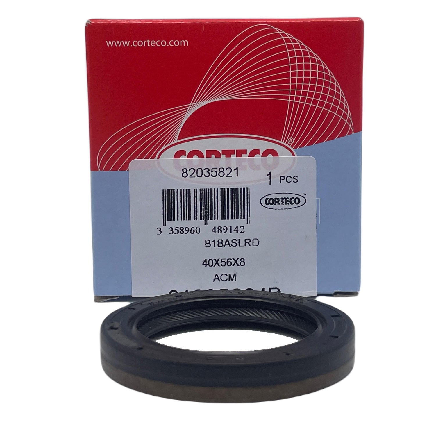 Audi SEAT Skoda VW CORTECO 01035821B Gearbox Outer Shaft Oil Seal 7 Speed Dual Clutch Transmission 40x56x8mm Eco Torque