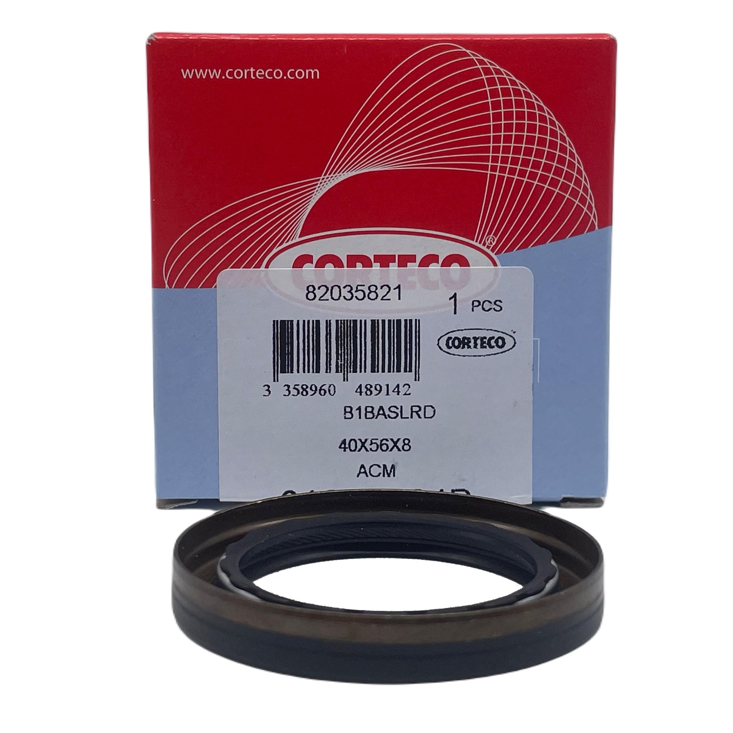 Audi SEAT Skoda VW CORTECO 01035821B Gearbox Outer Shaft Oil Seal 7 Speed Dual Clutch Transmission 40x56x8mm Eco Torque