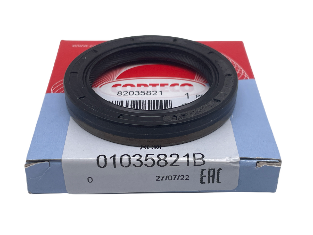 Audi SEAT Skoda VW CORTECO 01035821B Gearbox Outer Shaft Oil Seal 7 Speed Dual Clutch Transmission 40x56x8mm Eco Torque