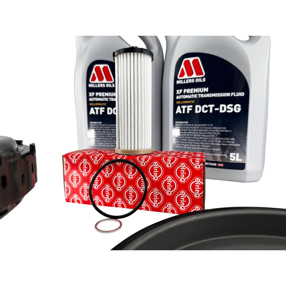 BorgWarner DQ381 DSG Clutch Inc Cover & Service Kit 0GC141029N 0GC Gearbox Dual Clutch shims Elring filter gasket and washer