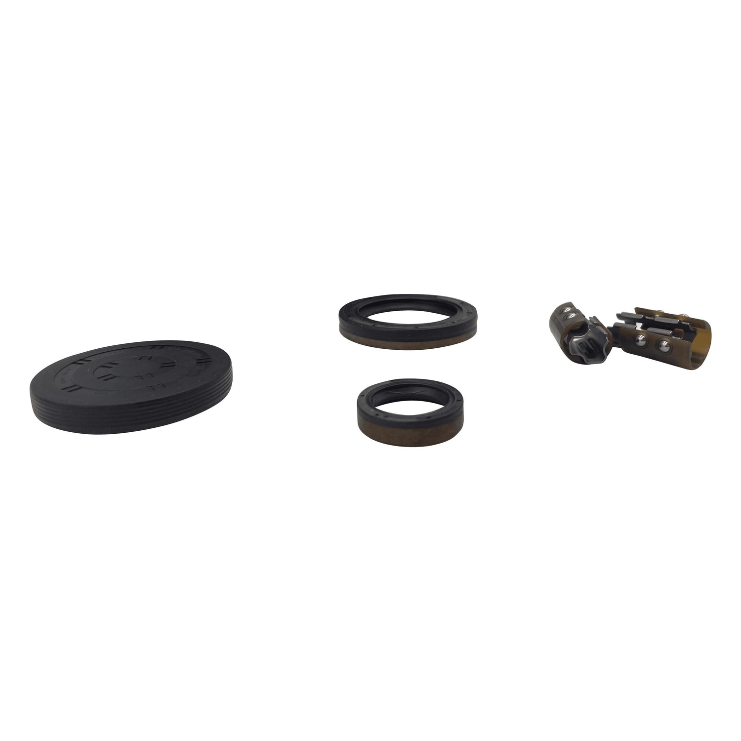 DSG 7 Speed Reverse Selector Fork Slider Bearing Repair Kit 0AM DQ200 Inc Input Shaft Seals End Cap & Liqui Moly Transmission Oil Eco Torque