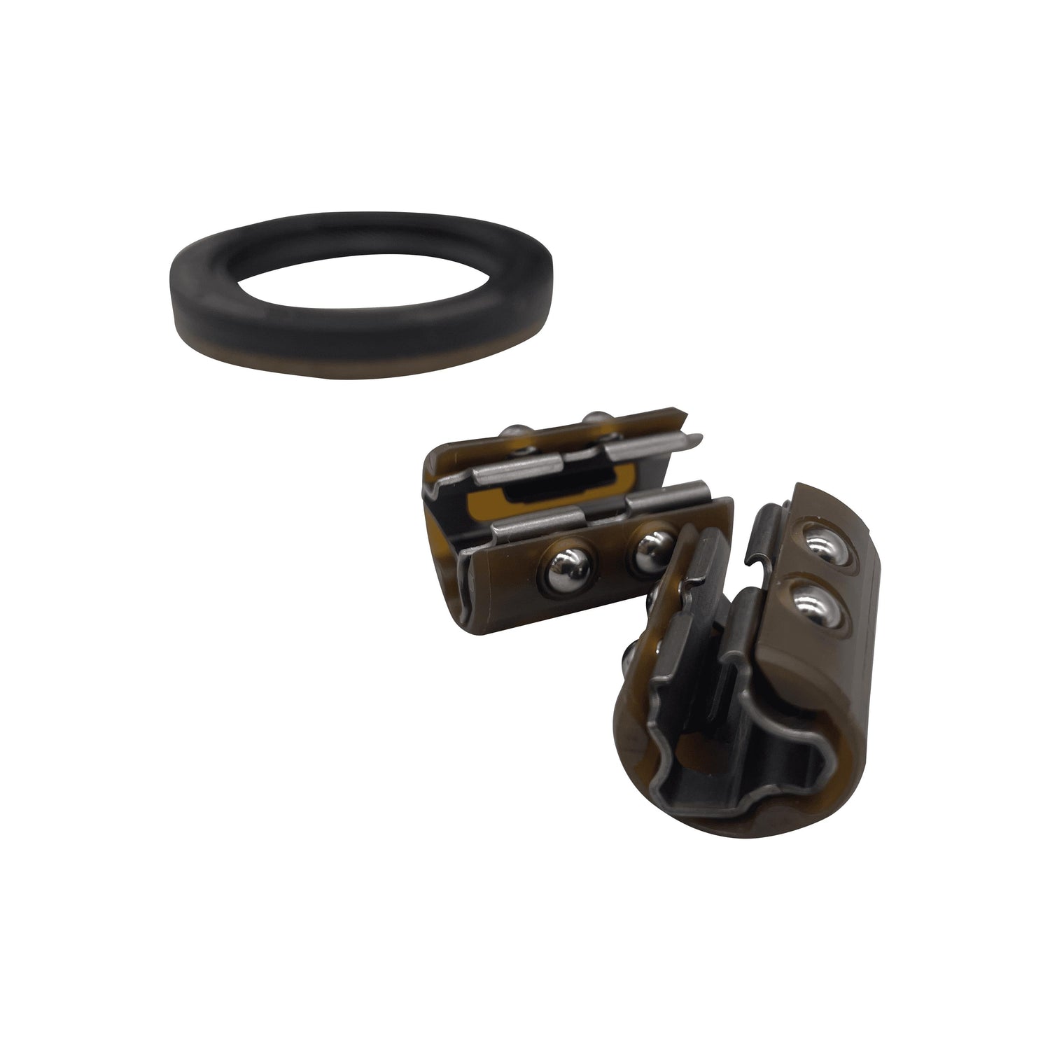 DSG 7 Speed Reverse Selector Fork Slider Bearing Repair Kit 0AM DQ200 Inc Input Shaft Seals End Cap & Liqui Moly Transmission Oil Eco Torque