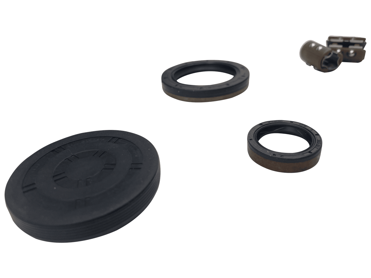 DSG 7 Speed Reverse Selector Fork Slider Bearing Repair Kit 0AM DQ200 Inc Input Shaft Seals End Cap & Liqui Moly Transmission Oil Eco Torque