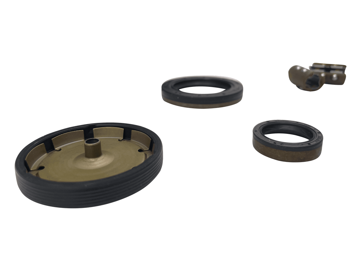 DSG 7 Speed Reverse Selector Fork Slider Bearing Repair Kit 0AM DQ200 Inc Input Shaft Seals End Cap & Liqui Moly Transmission Oil Eco Torque