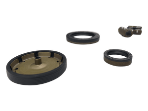 DSG 7 Speed Reverse Selector Fork Slider Bearing Repair Kit 0AM DQ200 Inc Input Shaft Seals End Cap & Liqui Moly Transmission Oil Eco Torque