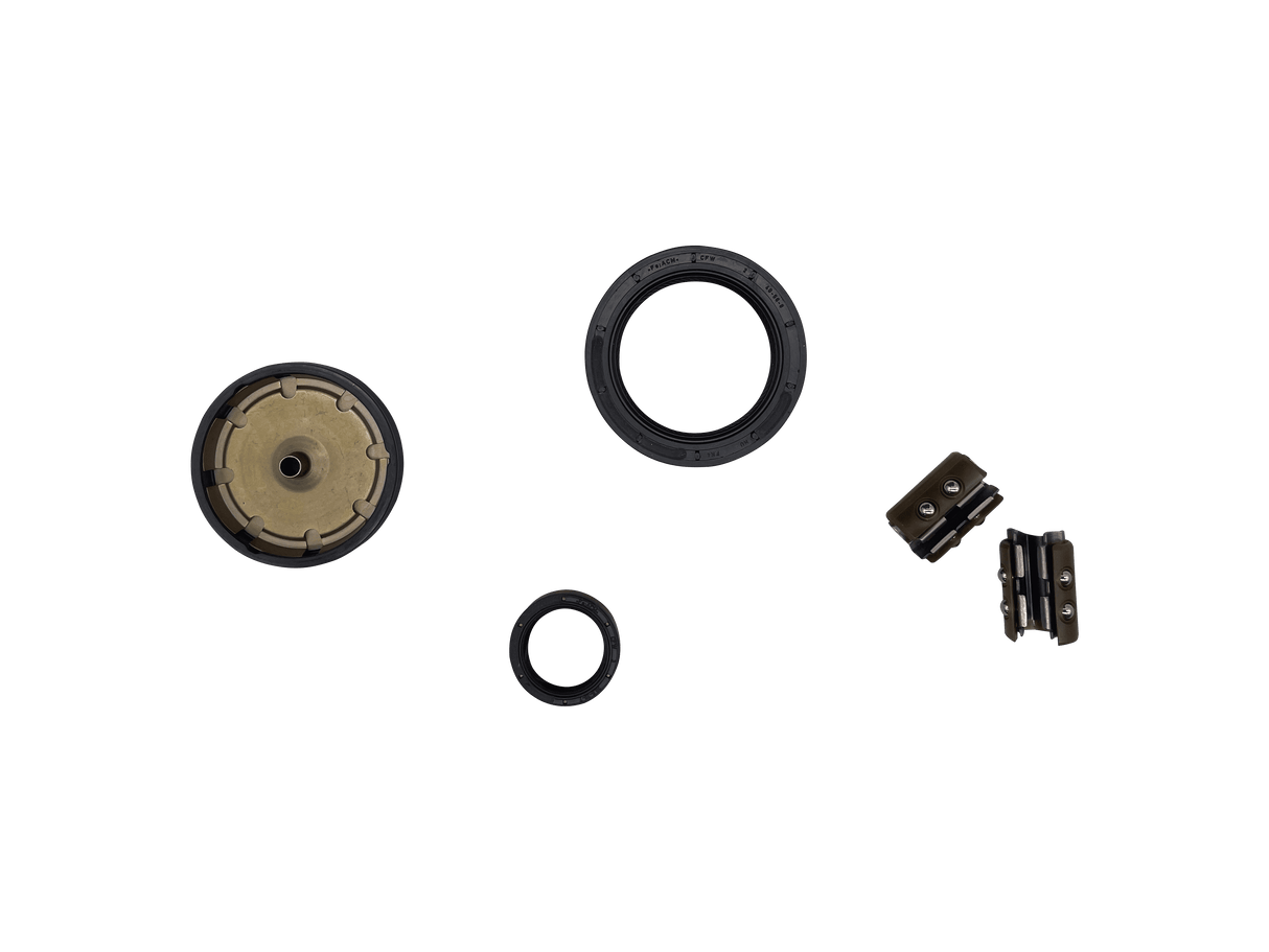 DSG 7 Speed Reverse Selector Fork Slider Bearing Repair Kit 0AM DQ200 Inc Input Shaft Seals End Cap & Ravenol Oil Eco Torque
