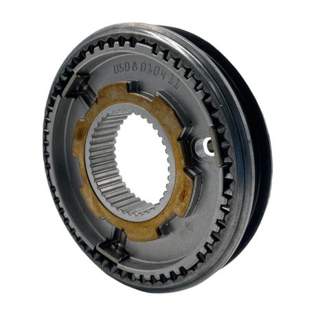 M32 gearbox synchro hub 55564410, side profile view — Alfa Romeo, Fiat, Vauxhall