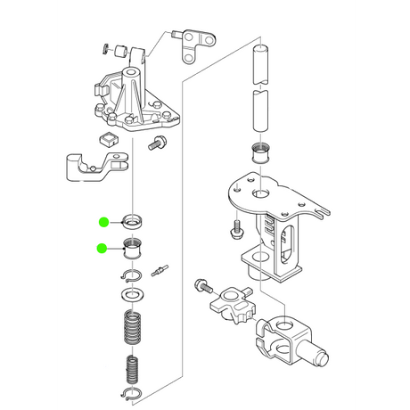 Ford Transit Gearbox Selector Bearing & Seal Repair Kit MK6 MK7 VXT75 VTX75