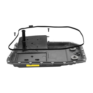 ZF 6HP automatic transmission sump pan with seal, drain tube and bolt set