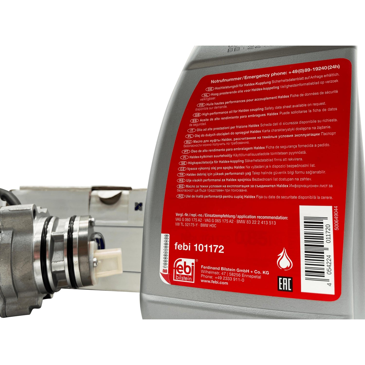 Ford Transit Haldex Pump Kit With Febi Bilstein Oil for 5th Gen AWD Haldex EJ32-4C019-AA Eco Torque