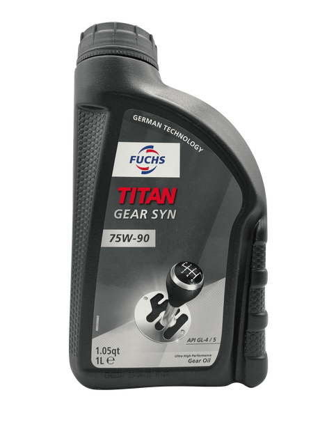 Fuchs Titan Gear Syn 75w-90 Semi Synthetic Driveline Oil Eco Torque