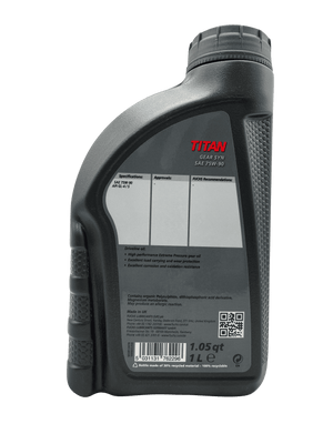 Fuchs Titan Gear Syn 75w-90 Semi Synthetic Driveline Oil Eco Torque
