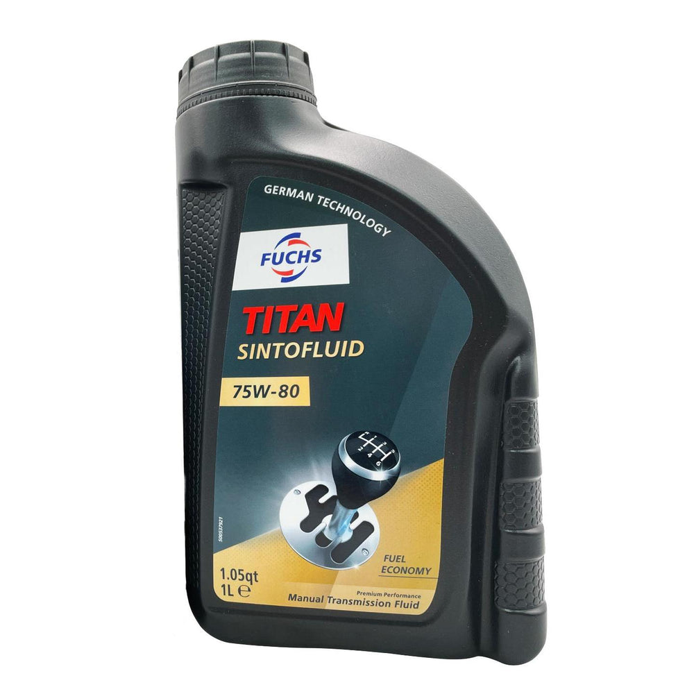 Fuchs Titan Sintofluid SAE 75W-80 Synthetic Manual Transmission Oil 1L Eco Torque