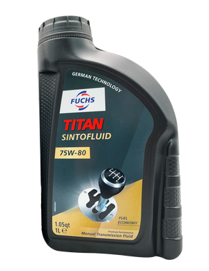 Fuchs Titan Sintofluid SAE 75W-80 Synthetic Manual Transmission Oil 1L Eco Torque