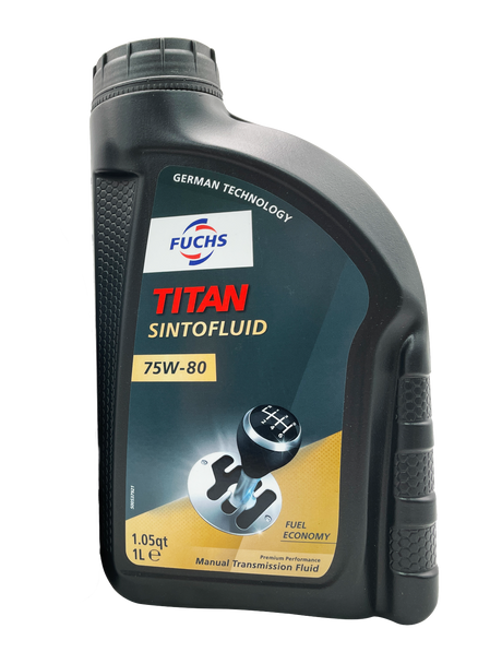 Fuchs Titan Sintofluid SAE 75W-80 Synthetic Manual Transmission Oil 1L Eco Torque