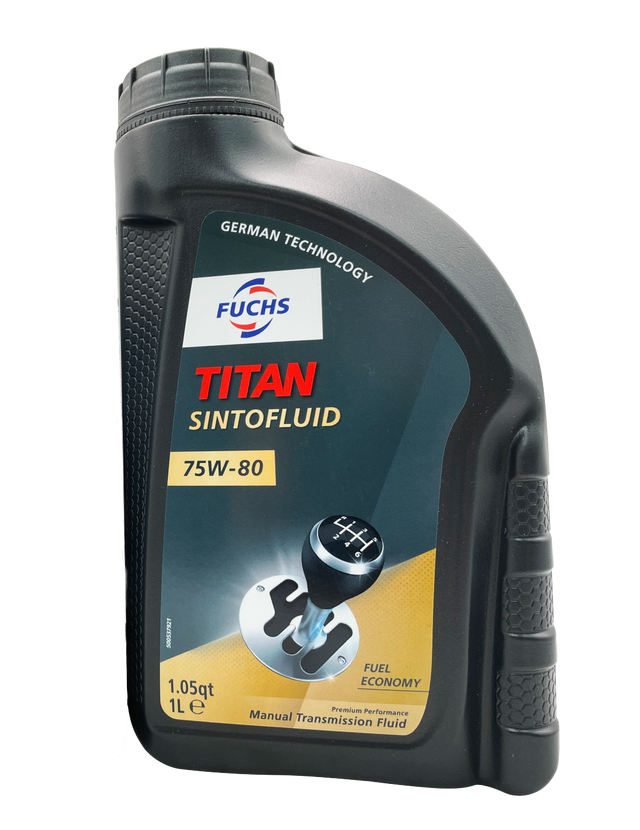 Fuchs Titan Sintofluid SAE 75W-80 Synthetic Manual Transmission Oil 1L Eco Torque