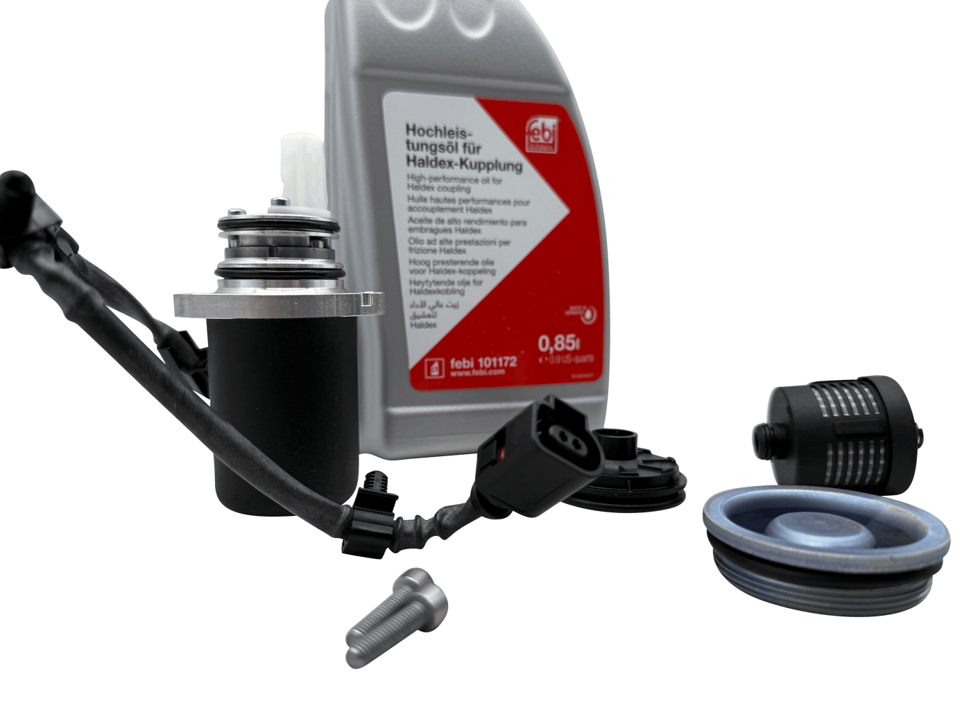 Gen 2 Haldex Pump With Haldex Oil And Filter Kit Audi SEAT Skoda VW 0AV598549A Eco Torque