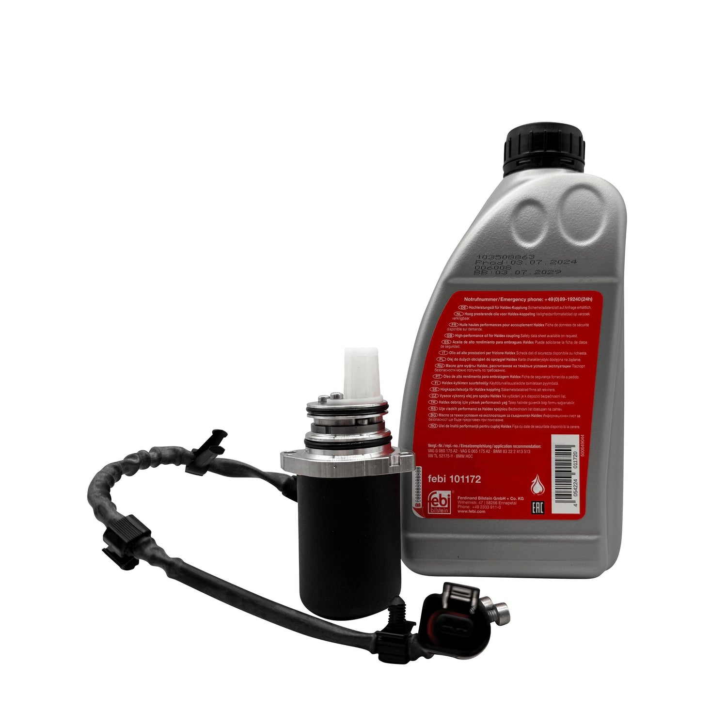 Gen 2 Haldex Pump With Haldex Oil Audi SEAT Skoda VW 0AV598549A Eco Torque