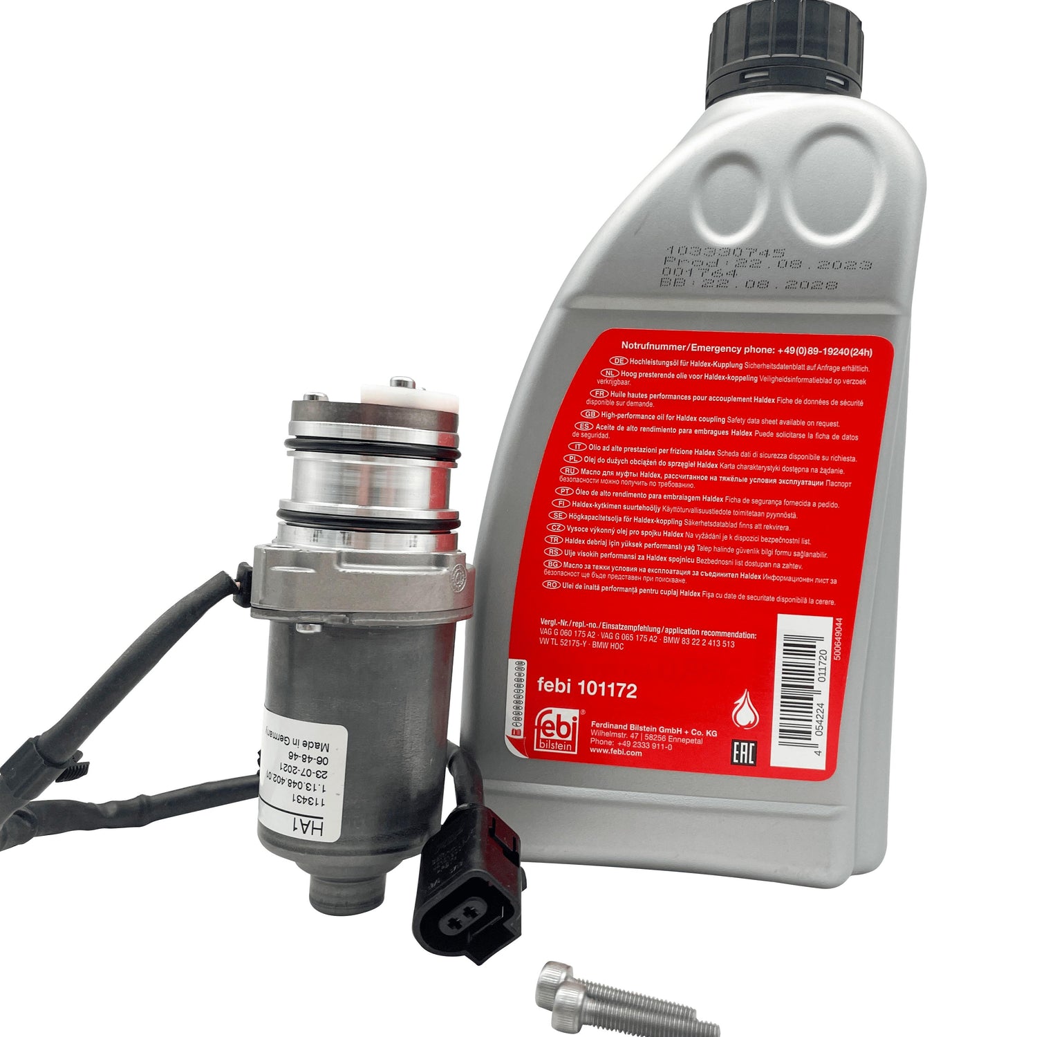 Haldex Pump Gen 4 Rear Differential With Haldex Oil Audi SEAT Skoda VW 0AY598549A / DS119866 Eco Torque