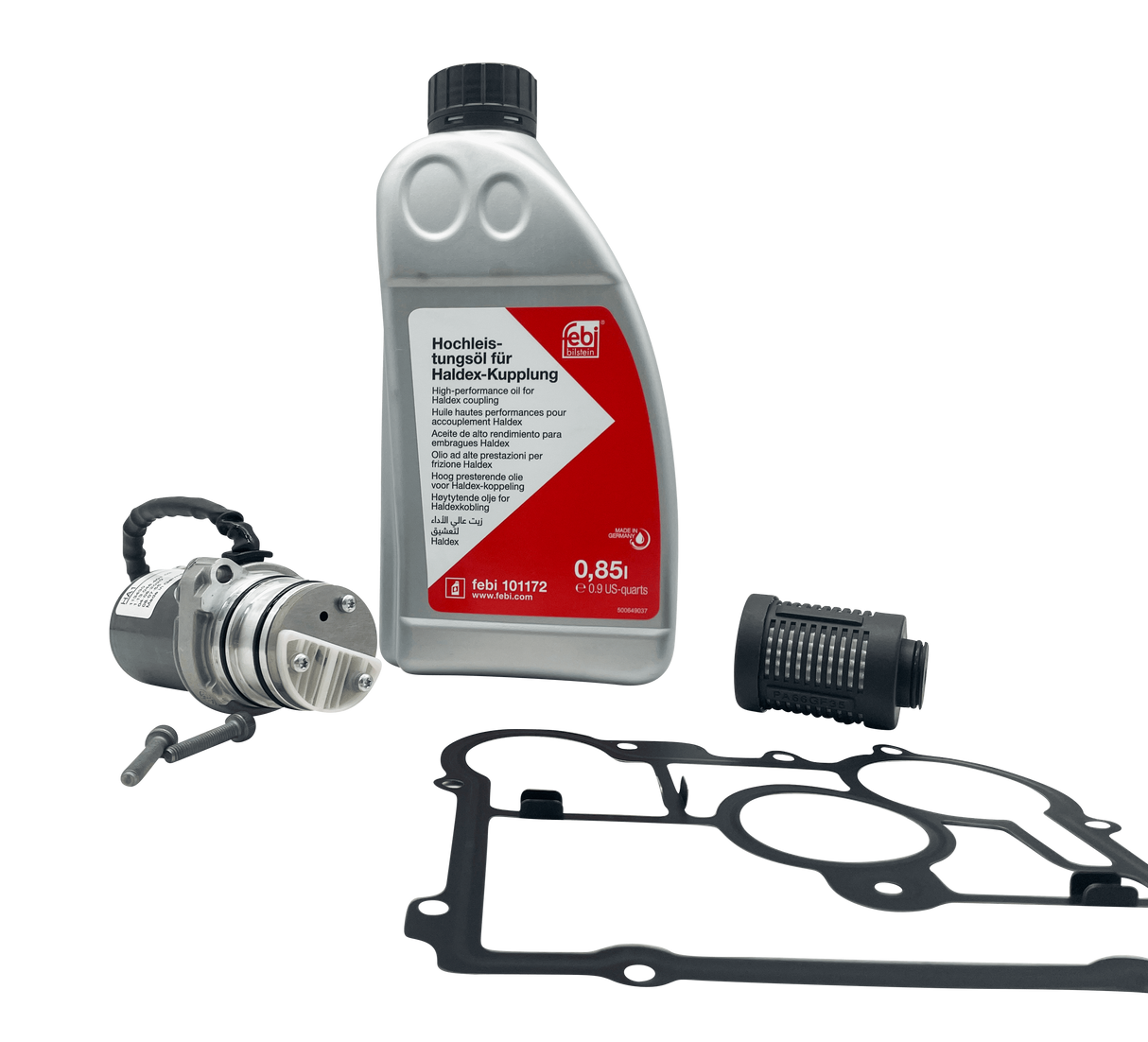 Haldex Pump Gen 4 With Haldex Oil Filter and Gasket Kit Vauxhall Opel Saab 13285796 / DS120878 Eco Torque