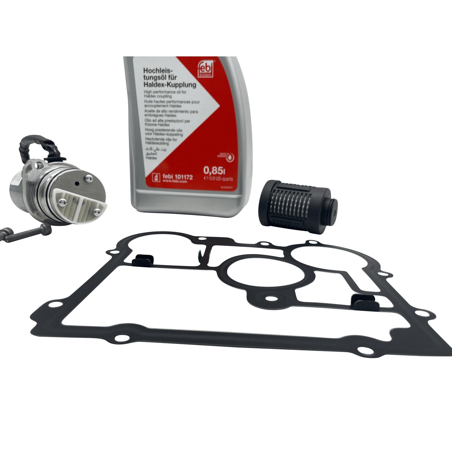 Haldex Pump Gen 4 With Haldex Oil Filter and Gasket Kit Vauxhall Opel Saab 13285796 / DS120878 Eco Torque