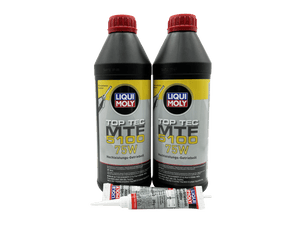 Abarth 500 1.4 T-Jet Manual 5 Speed Gearbox Oil Service Kit Liqui Moly 75W With Additive Eco Torque