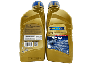 BMW X2 F39 sDrive18i Manual 6 Speed Gearbox Oil Service Kit Ravenol 75W Eco Torque