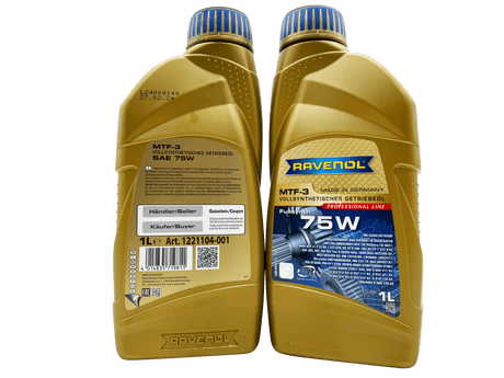 BMW 4 Series F32 F82 2013-2020 GS6-17BG/DG Manual 6 Speed Gearbox Oil Service Kit Ravenol 75W Eco Torque