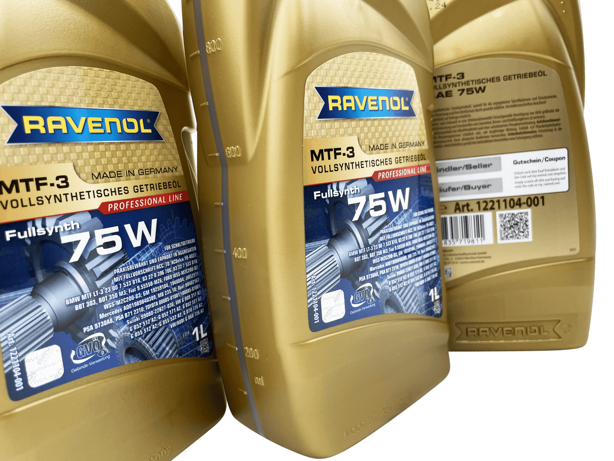 Opel M32 6 Speed Ravenol 75W Gearbox Oil Service Kit For Models 2012 Onwards Eco Torque