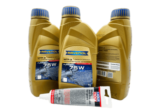 OPEL M32 6 Speed Ravenol 75W Gearbox Oil & Additive Service Kit For Models 2012 Onwards Eco Torque