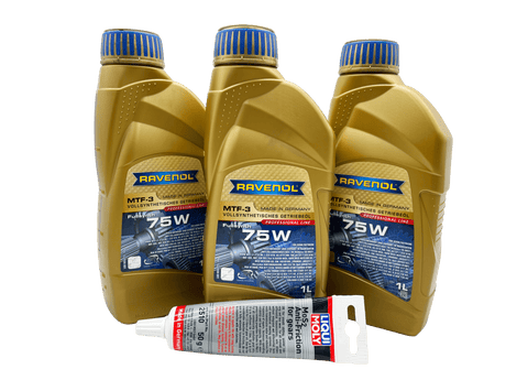 OPEL M32 6 Speed Ravenol 75W Gearbox Oil & Additive Service Kit For Models 2012 Onwards Eco Torque