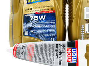 OPEL M32 6 Speed Ravenol 75W Gearbox Oil & Additive Service Kit For Models 2012 Onwards Eco Torque