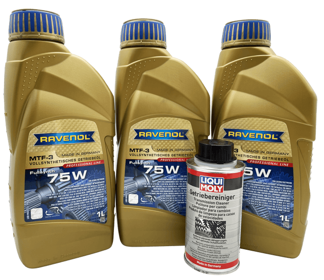 OPEL M32 6 Speed Ravenol 75W Gearbox Oil & Cleaner Service Kit For Models 2012 Onwards Eco Torque