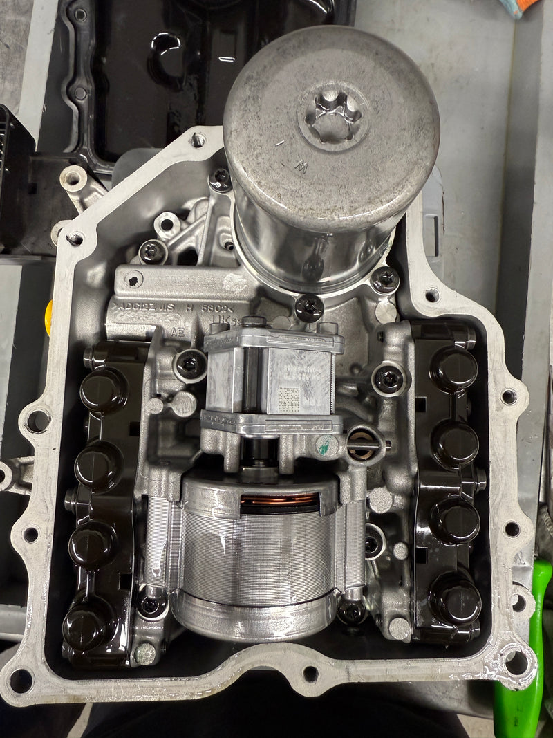 Inside the 0AM DQ200DSG Mechatronic unit at Eco Torque
