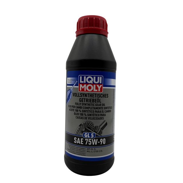 Liqui Moly Fully Synthetic Gear Oil (GL5) SAE 75w-90 500ml Eco Torque