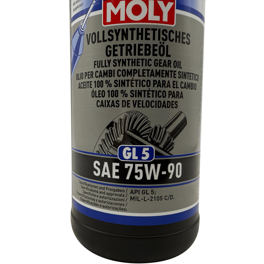 Liqui Moly Fully Synthetic Gear Oil (GL5) SAE 75w-90 500ml Eco Torque
