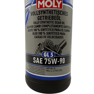 Liqui Moly Fully Synthetic Gear Oil (GL5) SAE 75w-90 500ml Eco Torque