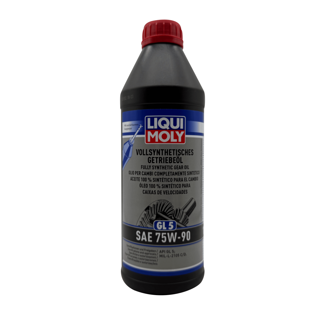 Liqui Moly Fully Synthetic Gear Oil (GL5) SAE 75w-90 Eco Torque