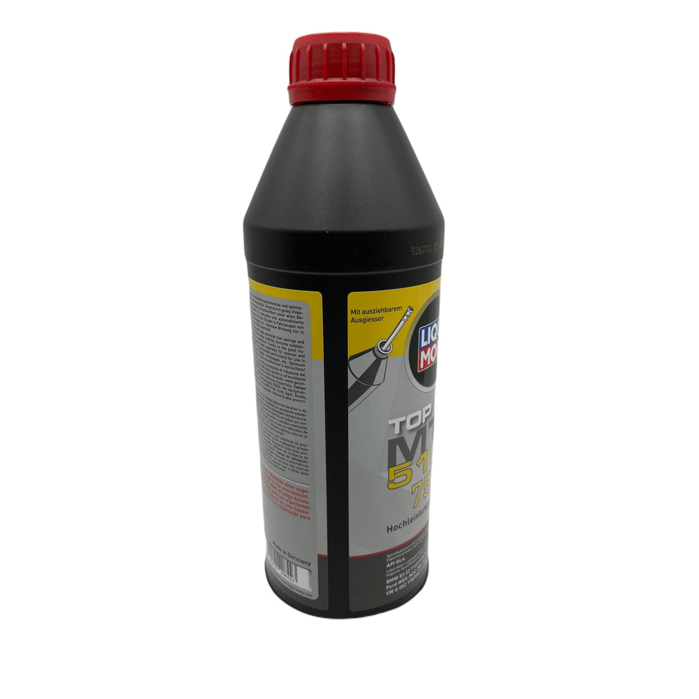 Liqui Moly Top Tec MTF 5100 75w Transmission Fluid Eco Torque