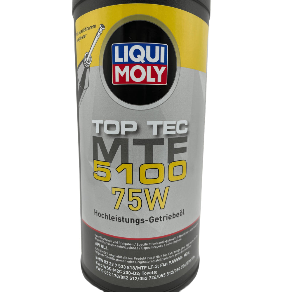 Liqui Moly Top Tec MTF 5100 75w Transmission Fluid Eco Torque
