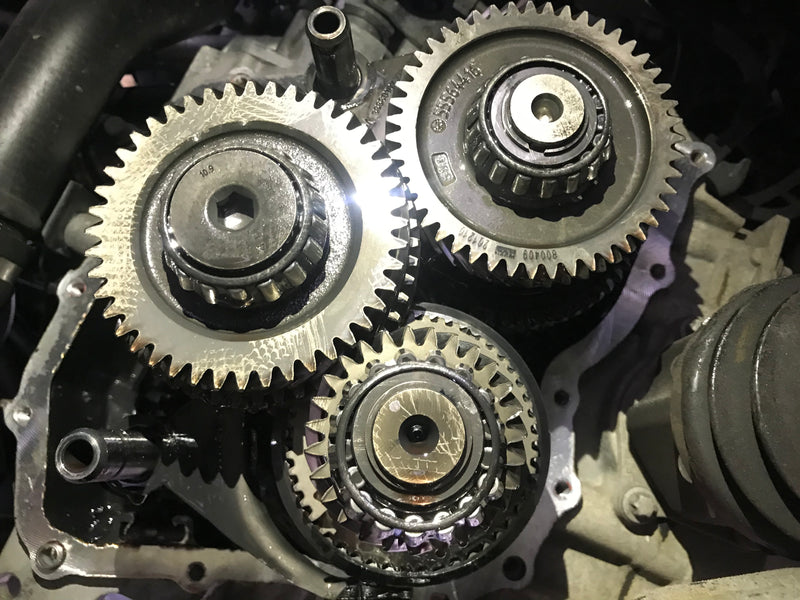 M32 Gearbox repair in situ with a bearing rebuild at Eco Torque