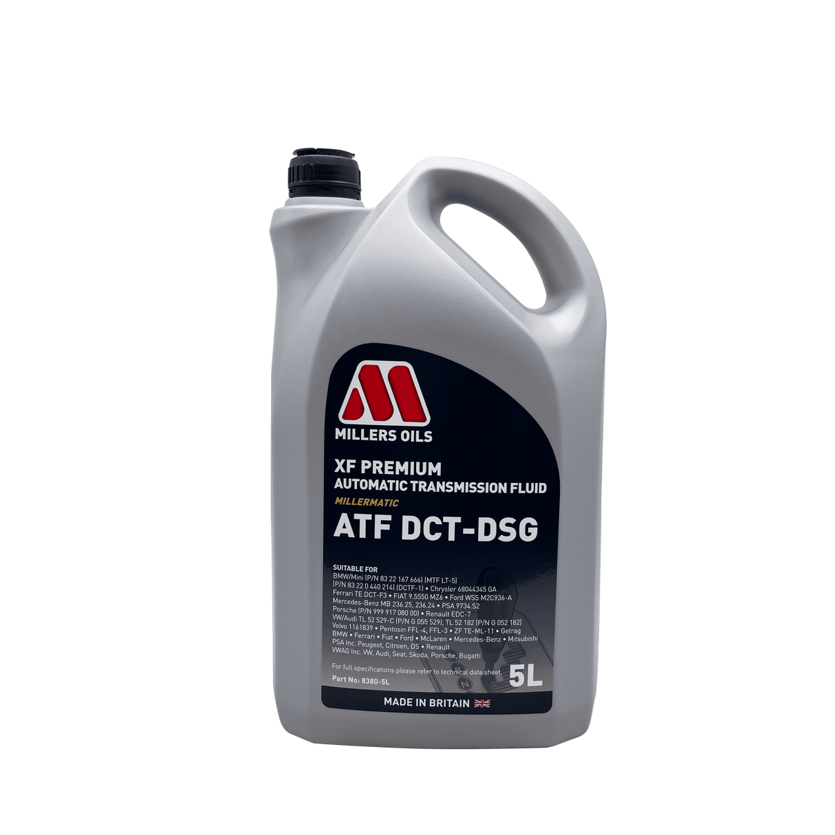 Millers XF Premium ATF DCT-DSG Automatic Gearbox Oil 5 Litres Eco Torque