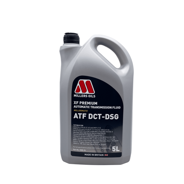 Millers XF Premium ATF DCT-DSG Automatic Gearbox Oil 5 Litres Eco Torque
