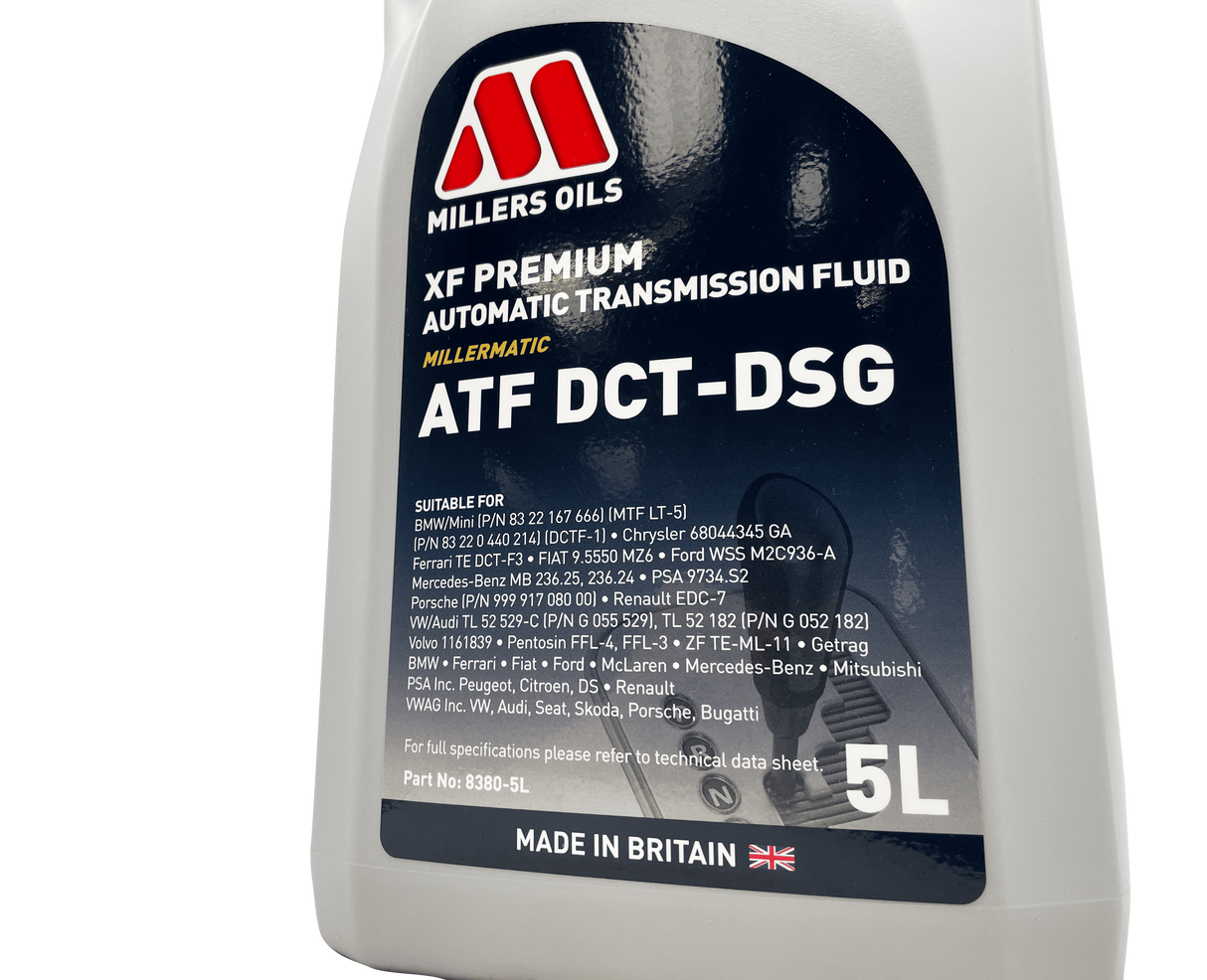 Millers XF Premium ATF DCT-DSG Automatic Gearbox Oil 5 Litres Eco Torque