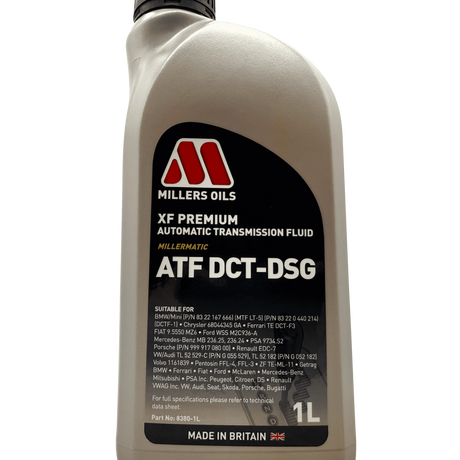 Millers XF Premium ATF DCT-DSG Automatic Transmission Oil Eco Torque